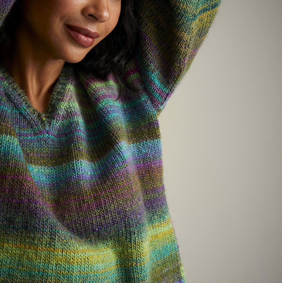 Sirdar jewelspun sweater knit kit