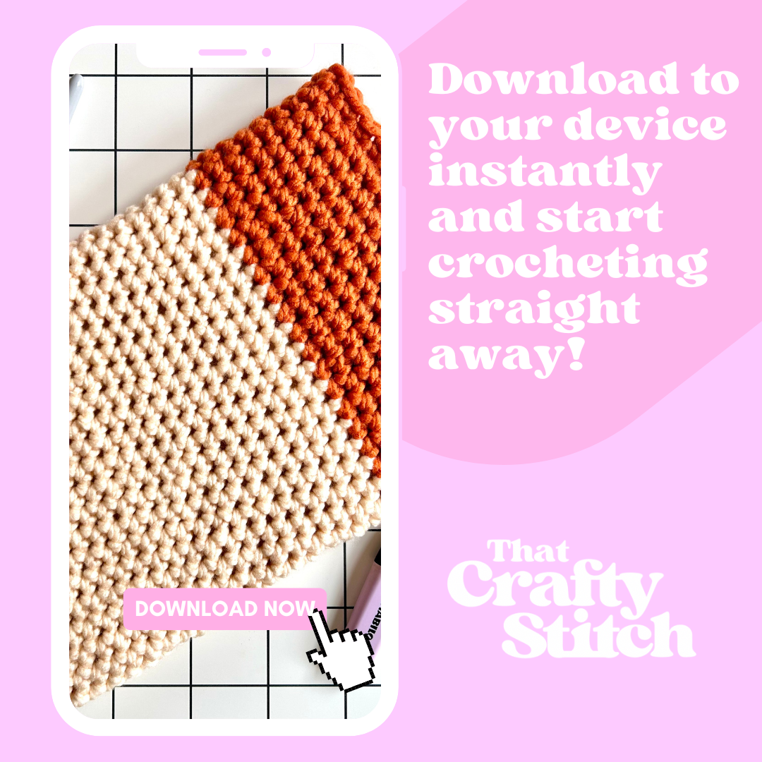 Beginner friendly crochet laptop sleeve pattern - digital crochet pattern