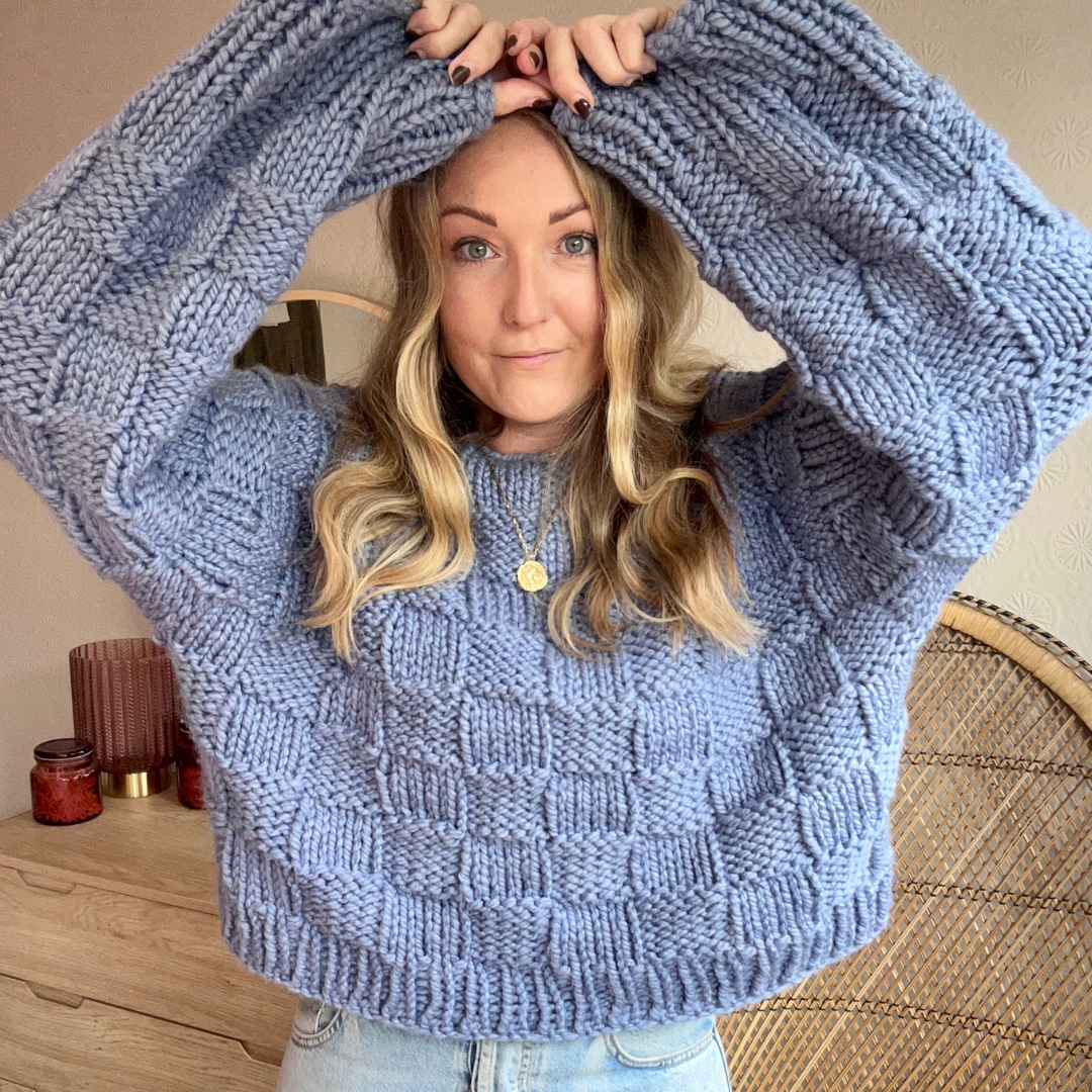 chunky jumper knitting pattern