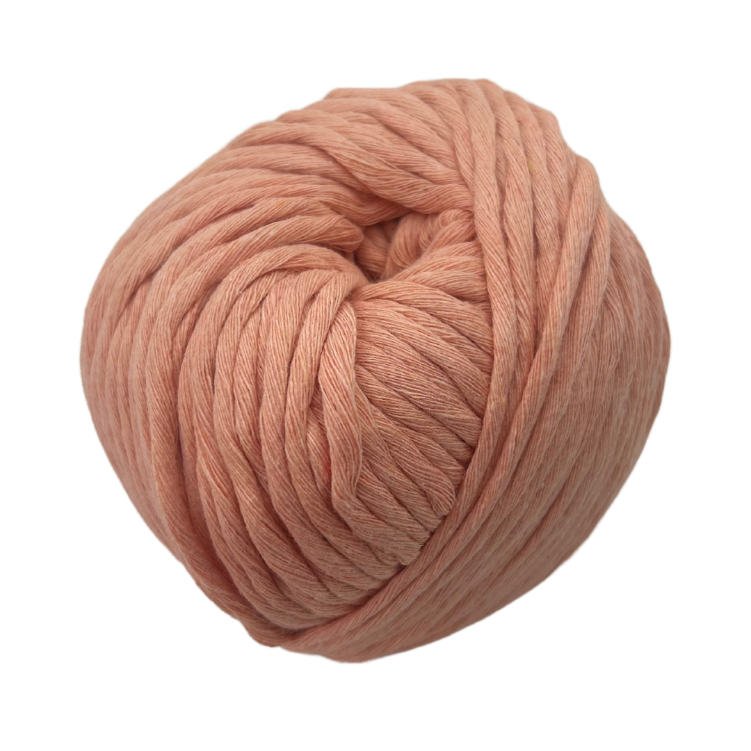 peachy chunky cotton yarn