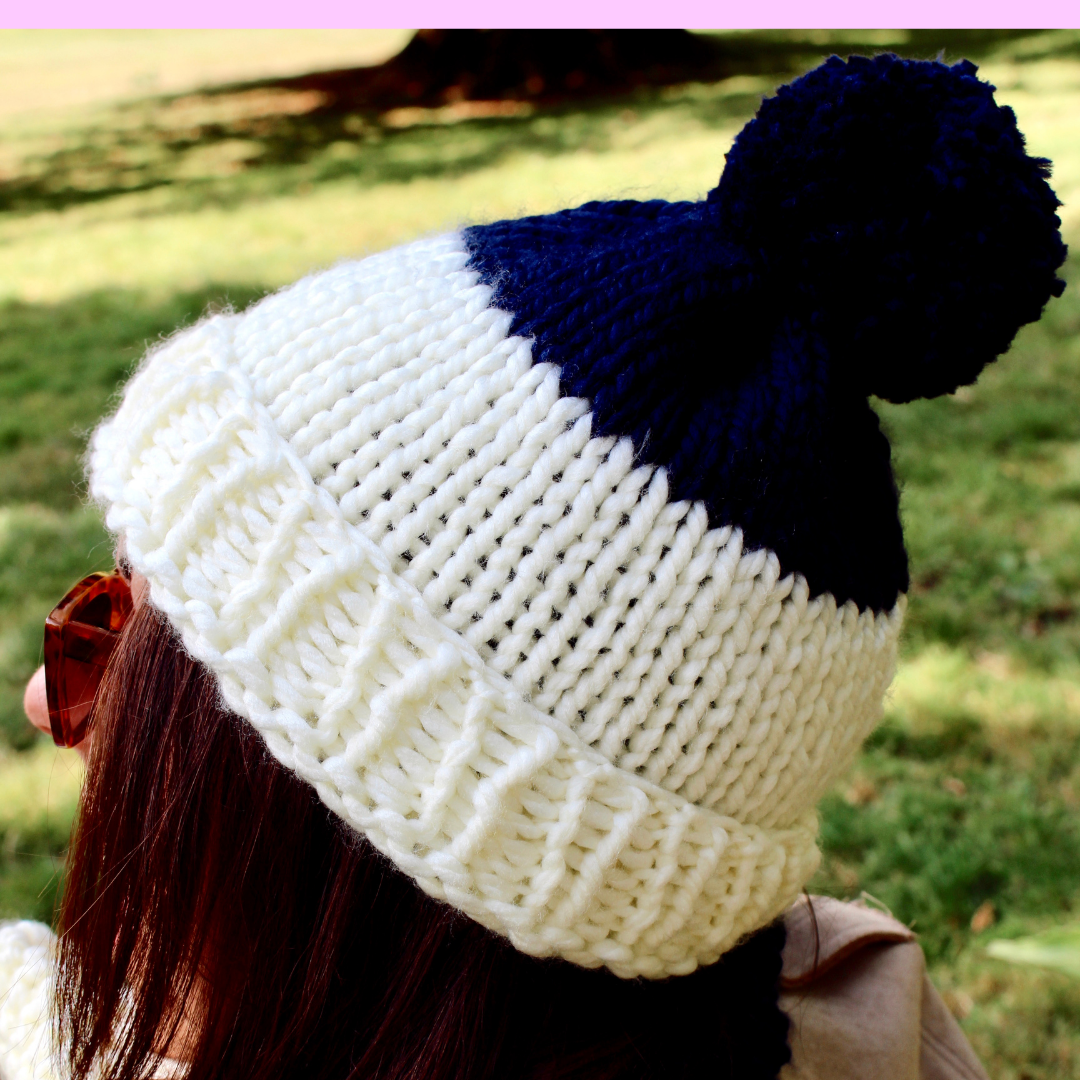 bobble hat knitting pattern