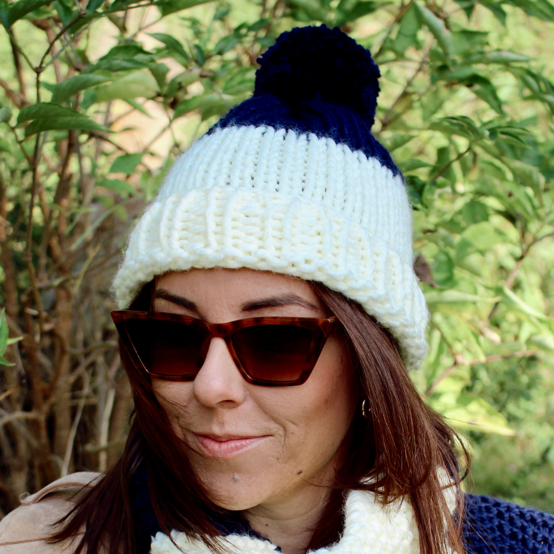 bobble hat knitting pattern