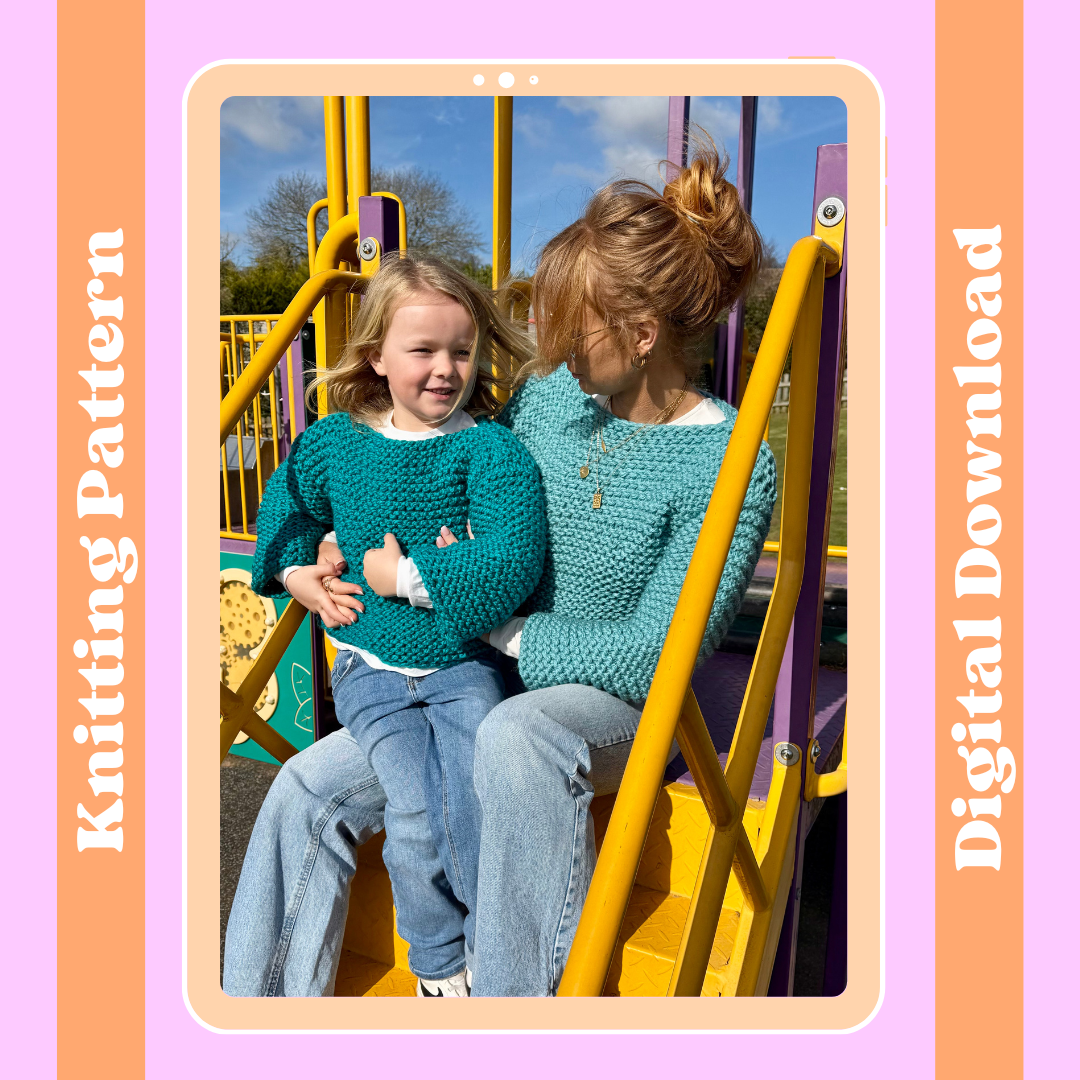 KNITTING PATTERN BUNDLE - Beginner Jumper