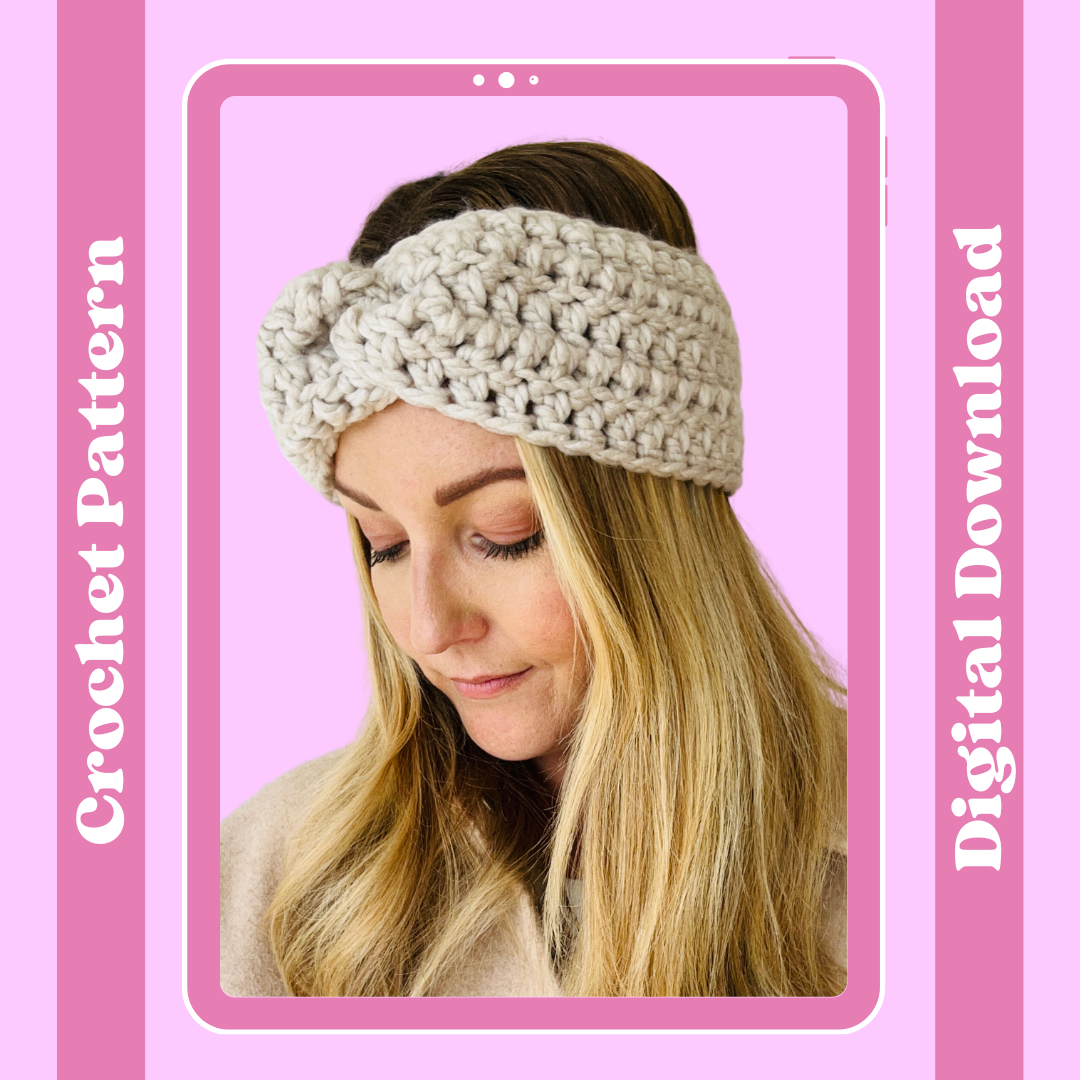 beginner crochet pattern - learn how to crochet - digital download
