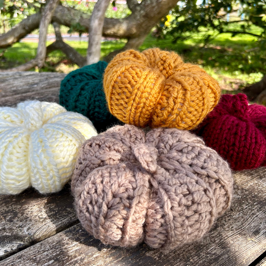 pumpkin crochet kit | beginner crochet kit | autumn | fall pumpkins