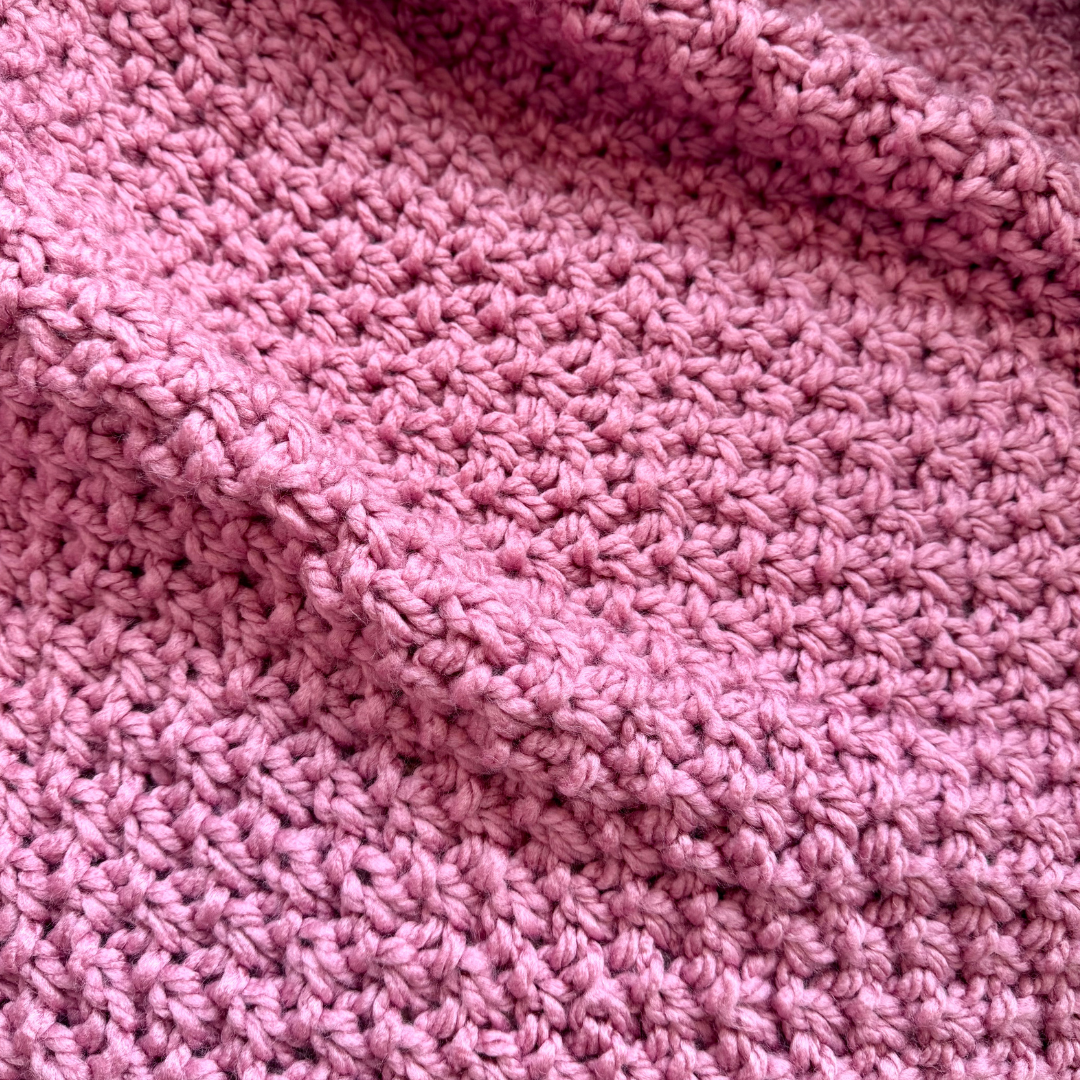 Irish Moss Stitch Blanket Knitting Pattern | Digital Knitting Pattern | Beginner friendly knit blanket