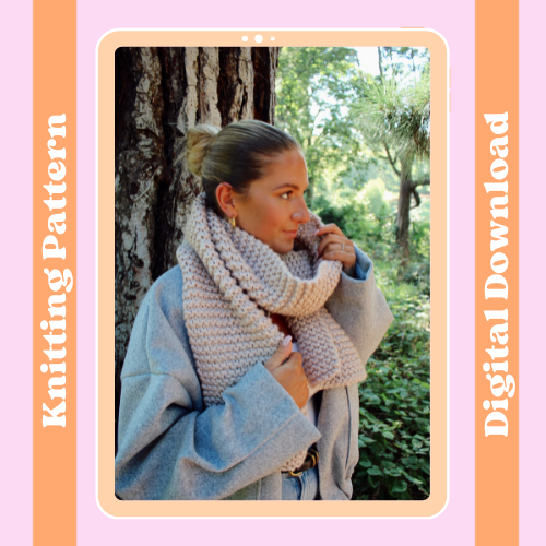 beginner scarf knitting pattern