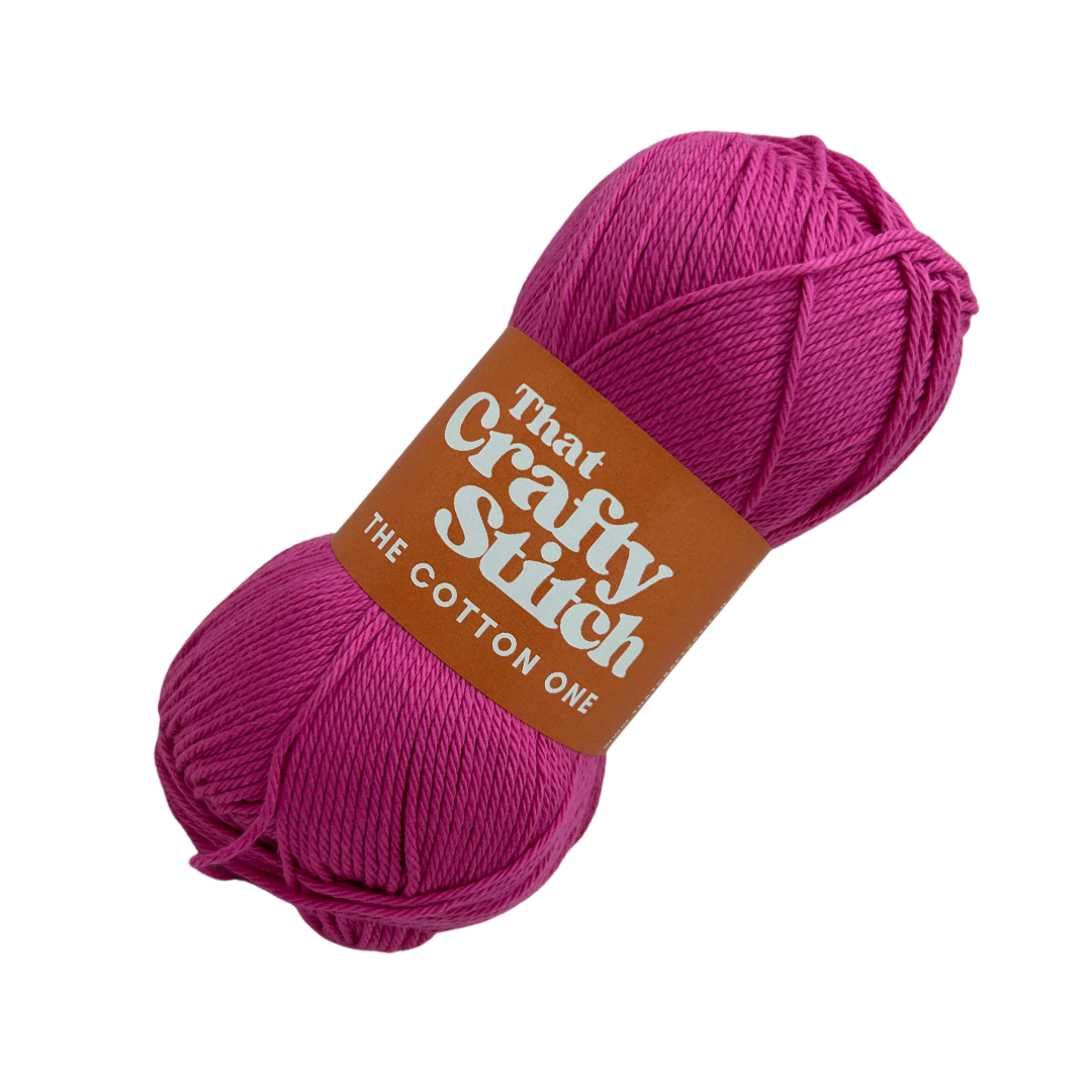 DK cotton Pink | double knitting cotton yarn