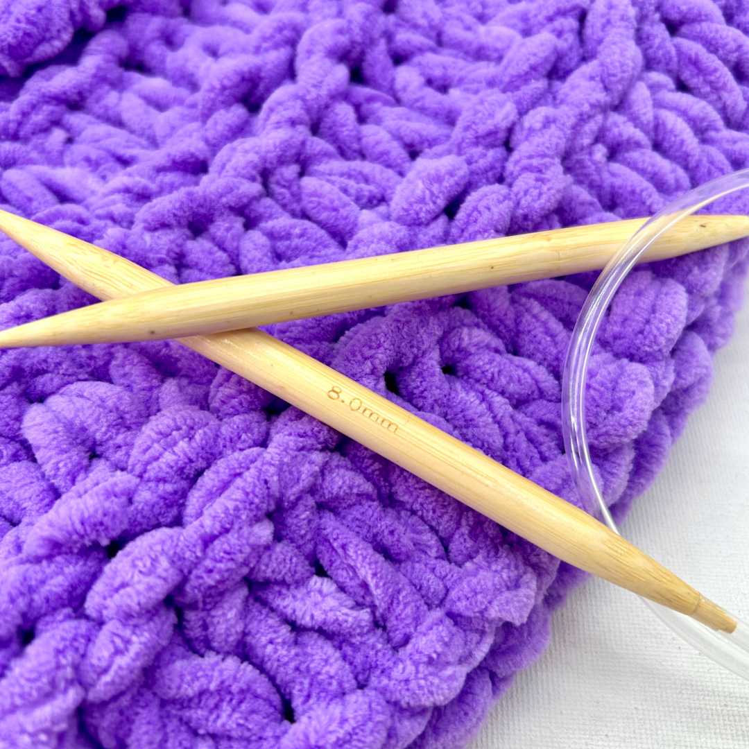 8MM circular knitting needles | bamboo circular knitting needles