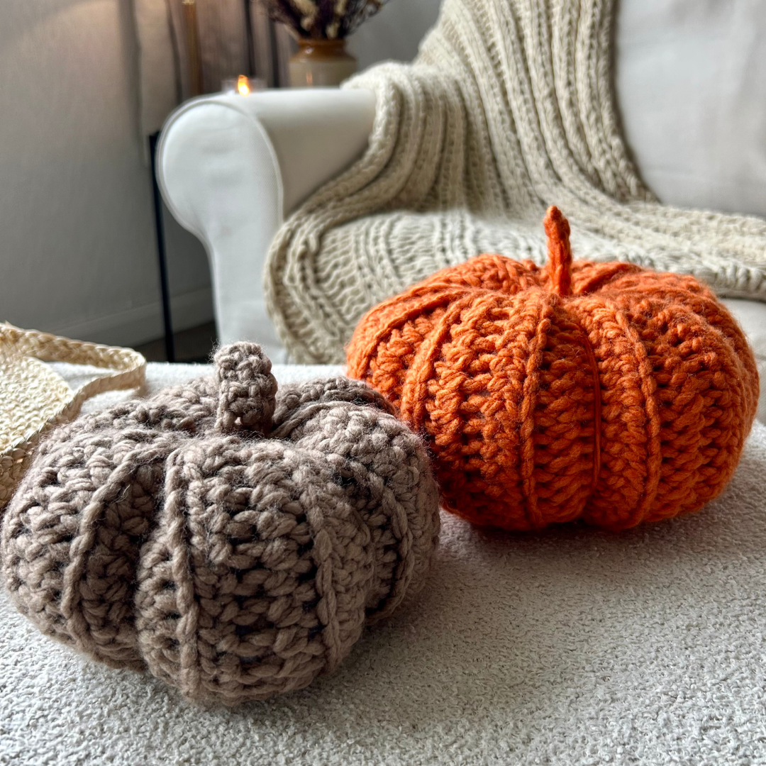 crochet pumpkin pattern | beginner friendly crochet pattern | autumn | fall pumpkins
