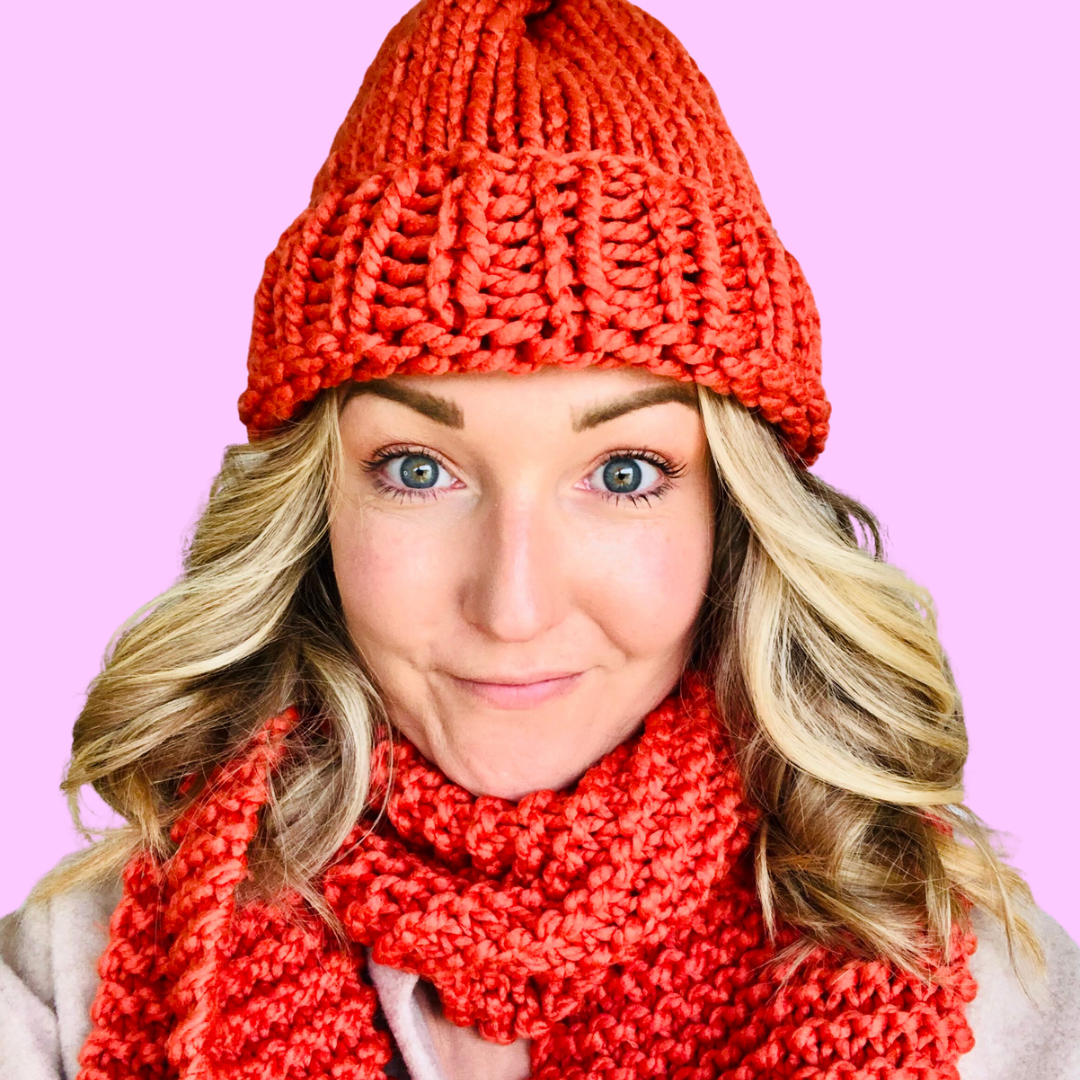 scarf and hat knitting pattern