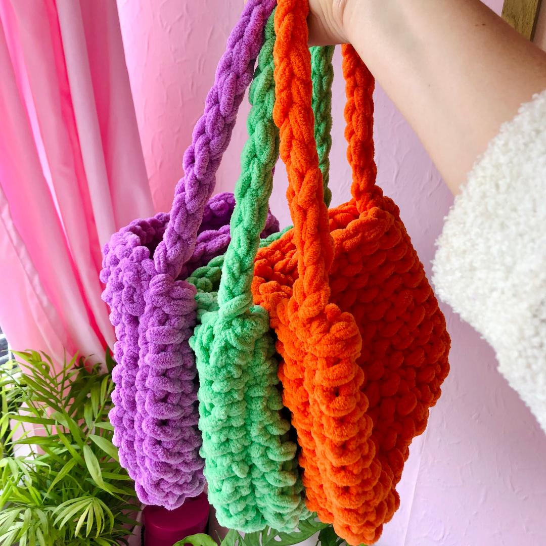 Knitting Pattern - Bubble Bag