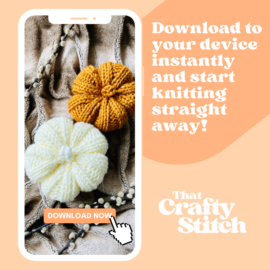 Pumpkin knitting pattern