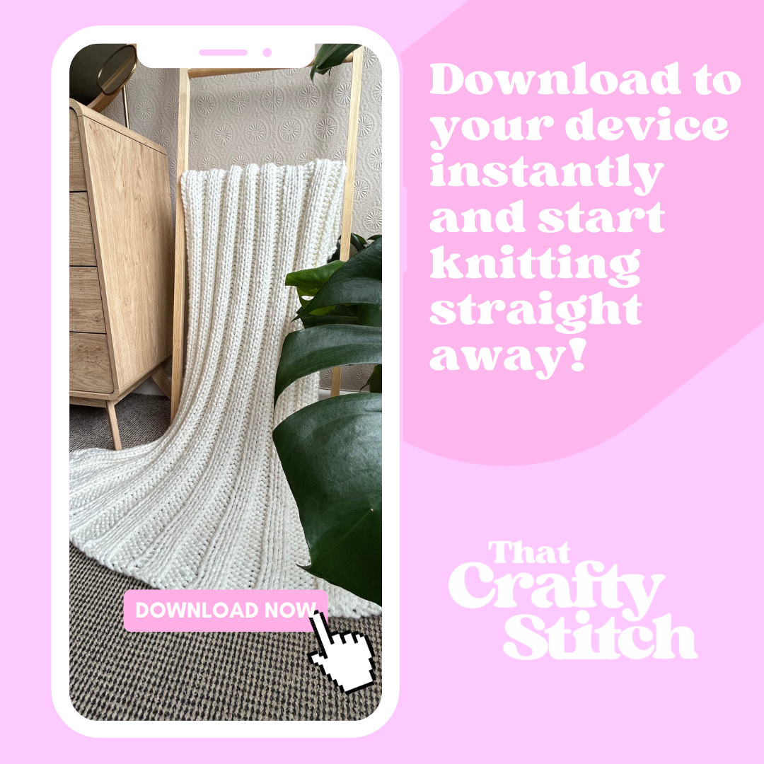Knitting Pattern - Weighted Blanket