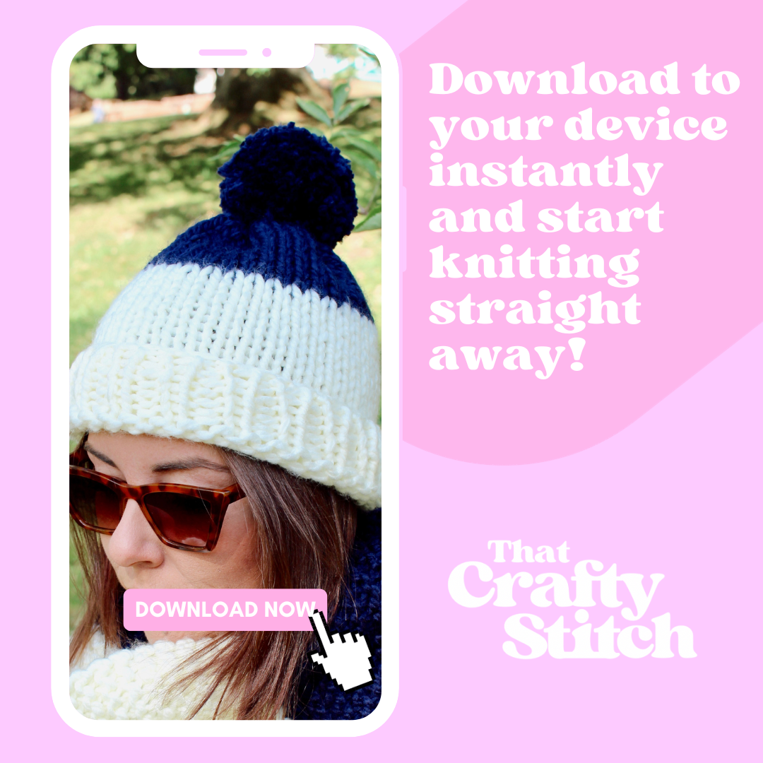 bobble hat knitting pattern