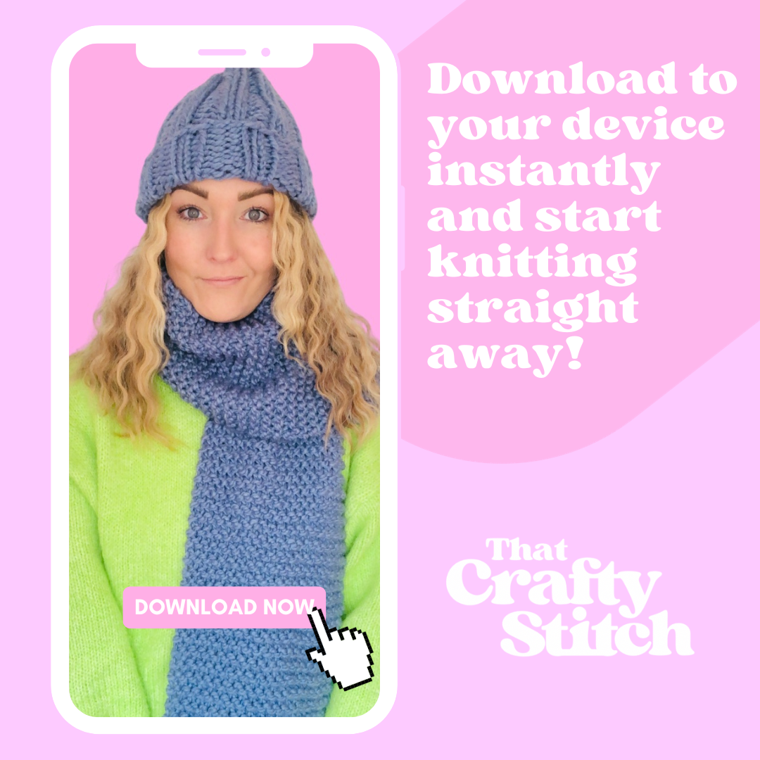 scarf and hat knitting pattern