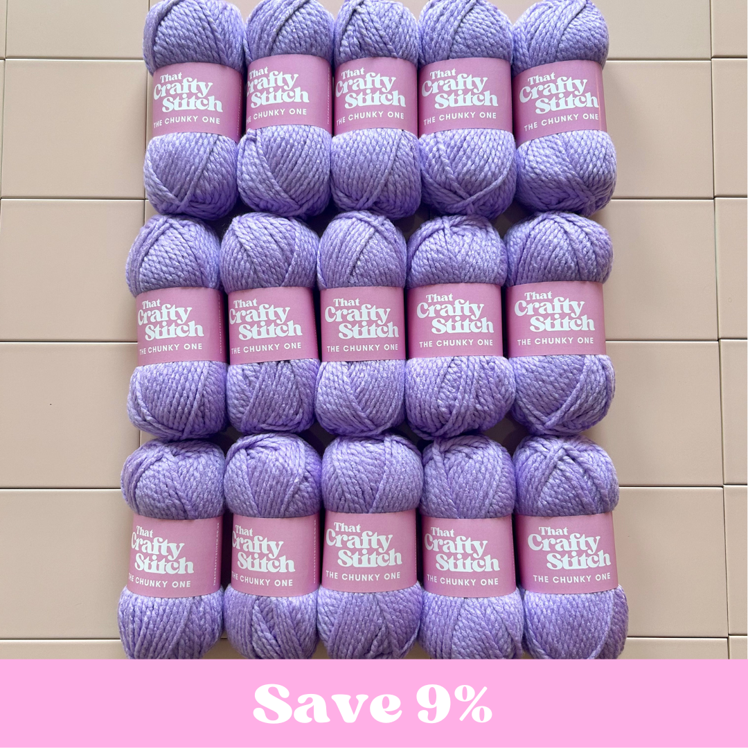 Super Chunky yarn bundle of 15