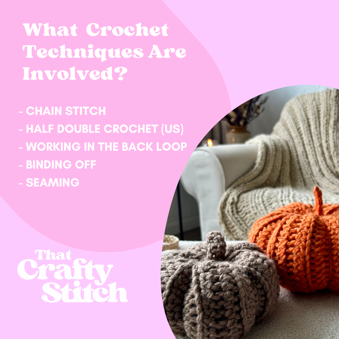 crochet pumpkin pattern | beginner friendly crochet pattern | autumn | fall pumpkins