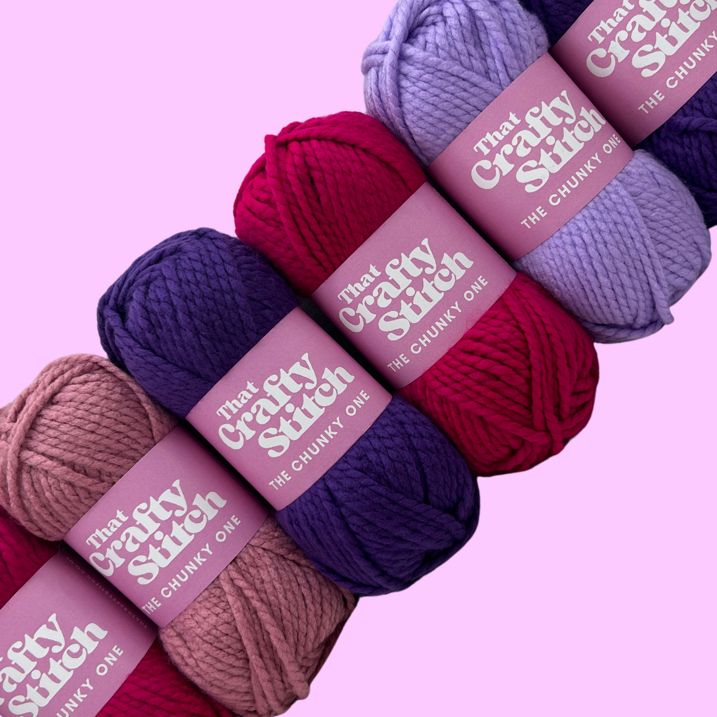 Unicorn super chunky yarn bundle