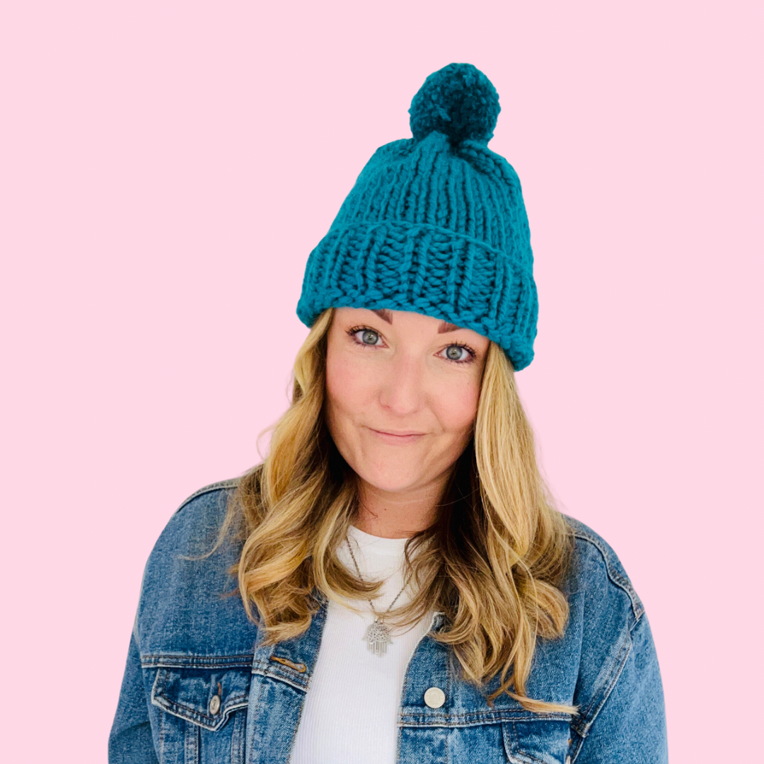 bobble hat knitting pattern