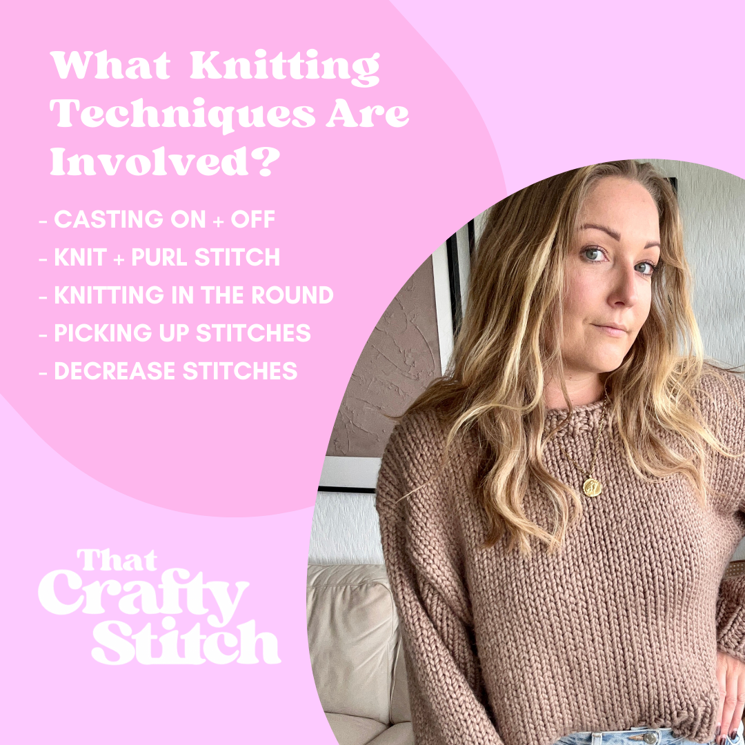 jumper knitting kit