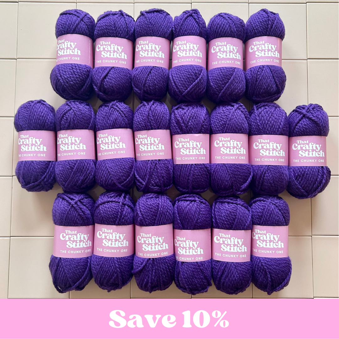 Super chunky yarn bundle of 20