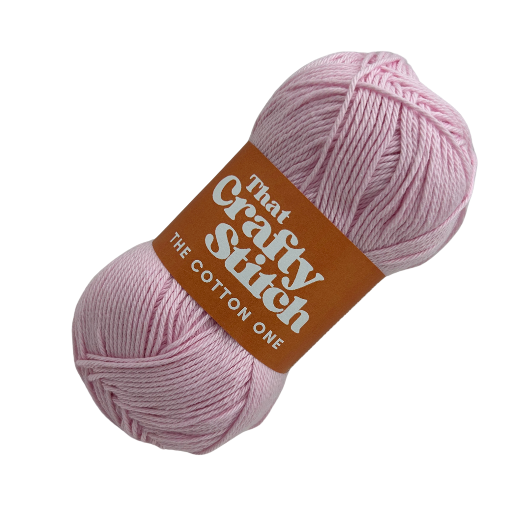 DK cotton Pink | double knitting cotton yarn
