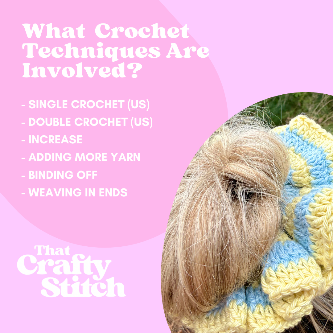 Ruffle scrunchie crochet pattern | beginner friendly crochet pattern | digital pattern