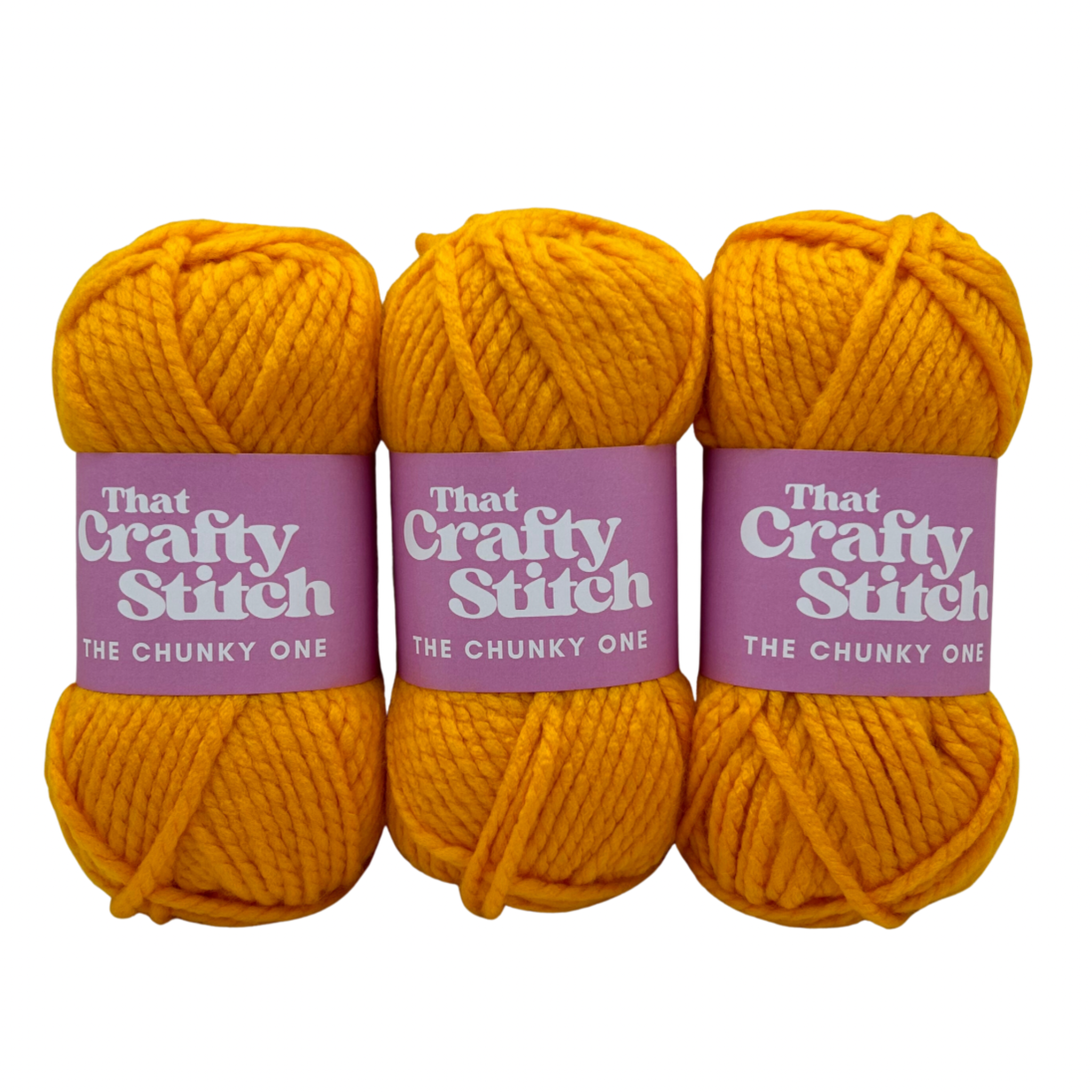 Sunflower Super Chunky Yarn - Acrylic – That Crafty Stitch