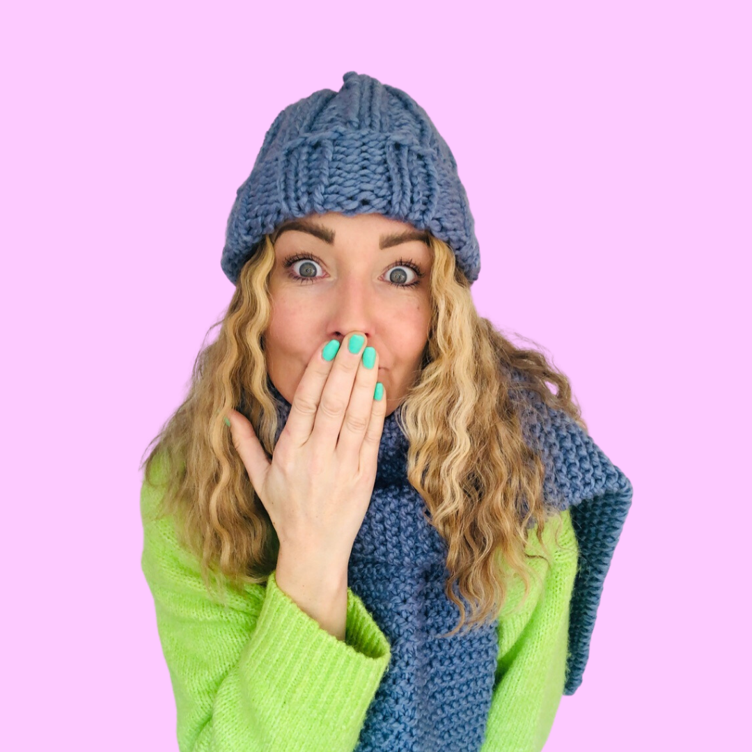 scarf and beanie knitting pattern