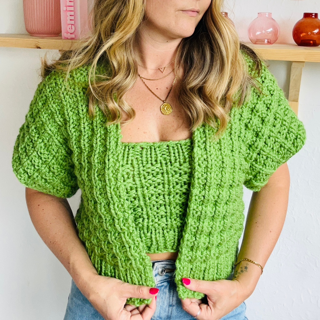 KNITTING KIT - The Roper Twinset