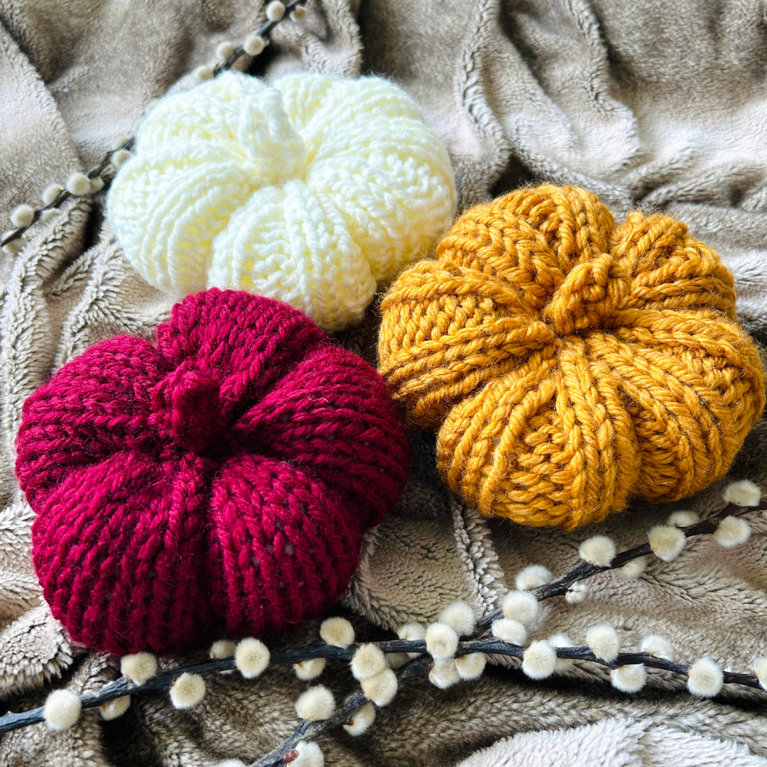 Pumpkin Knit Kit