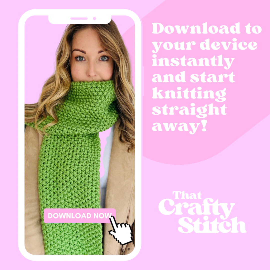 seed stitch scarf knitting pattern