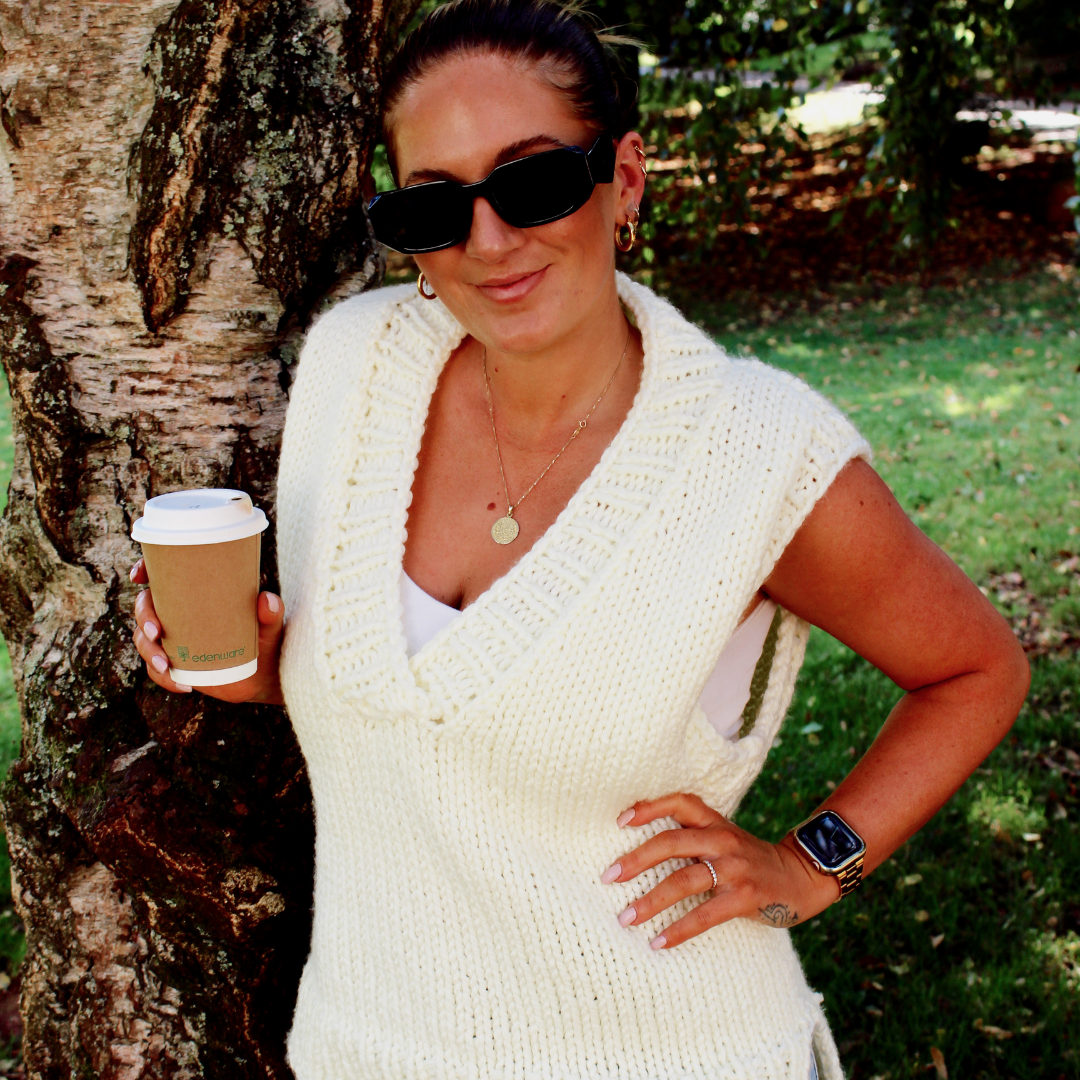 v-neck vest knitting pattern