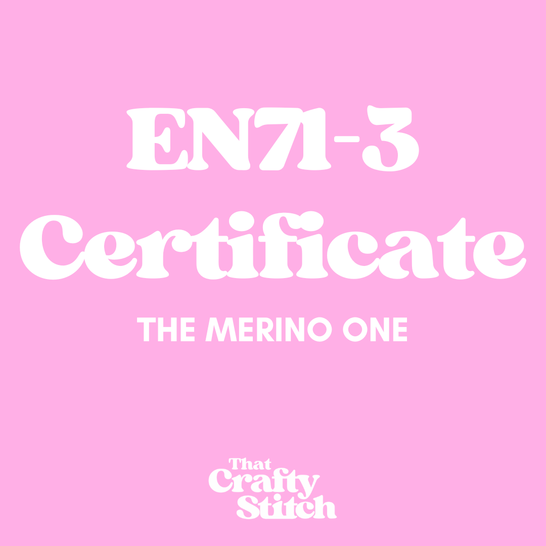 EN71-3 - The Merino One