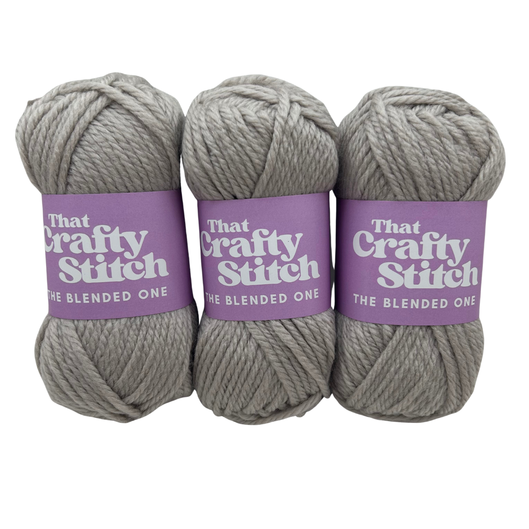 super chunky wool blend yarn pearl