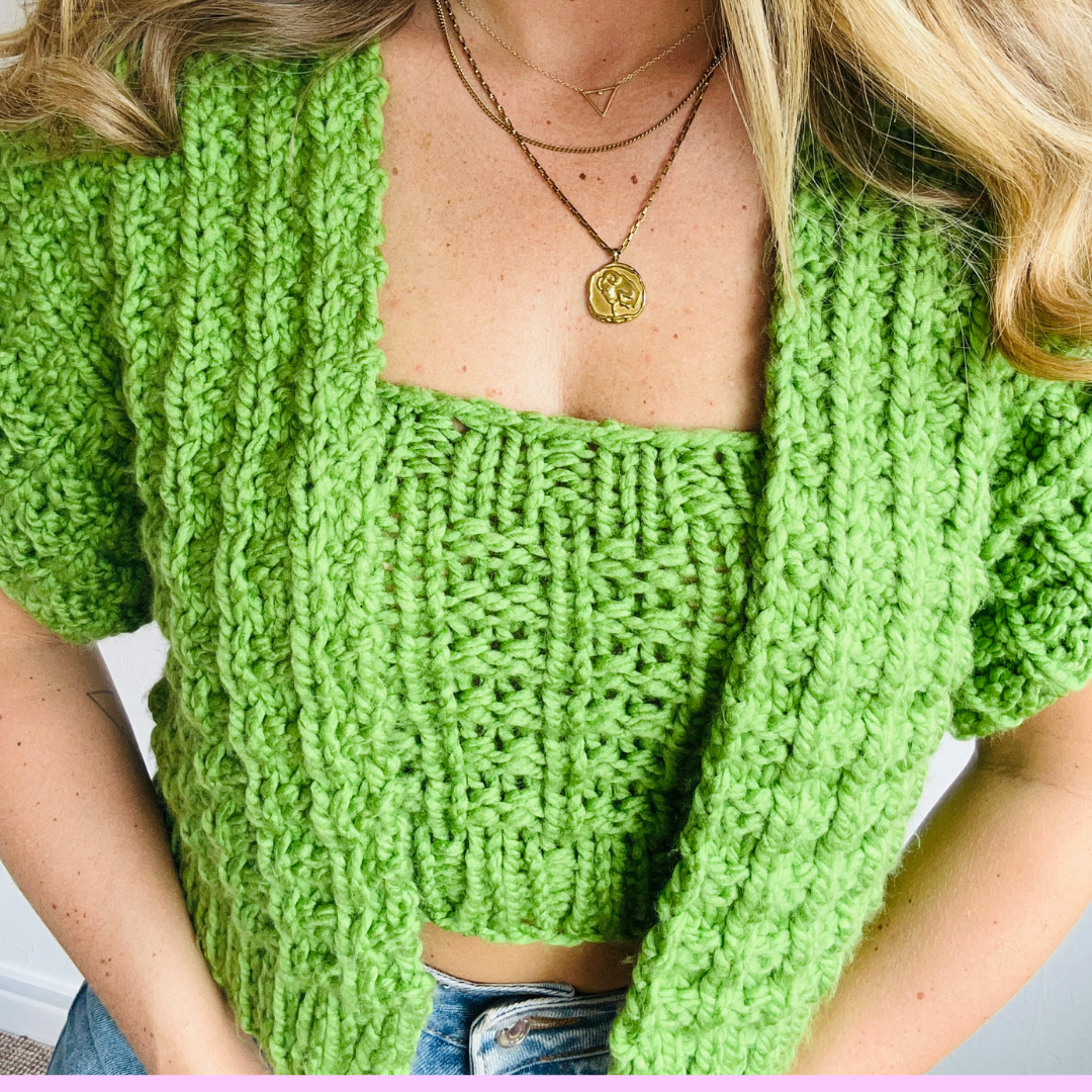 cardigan knitting pattern