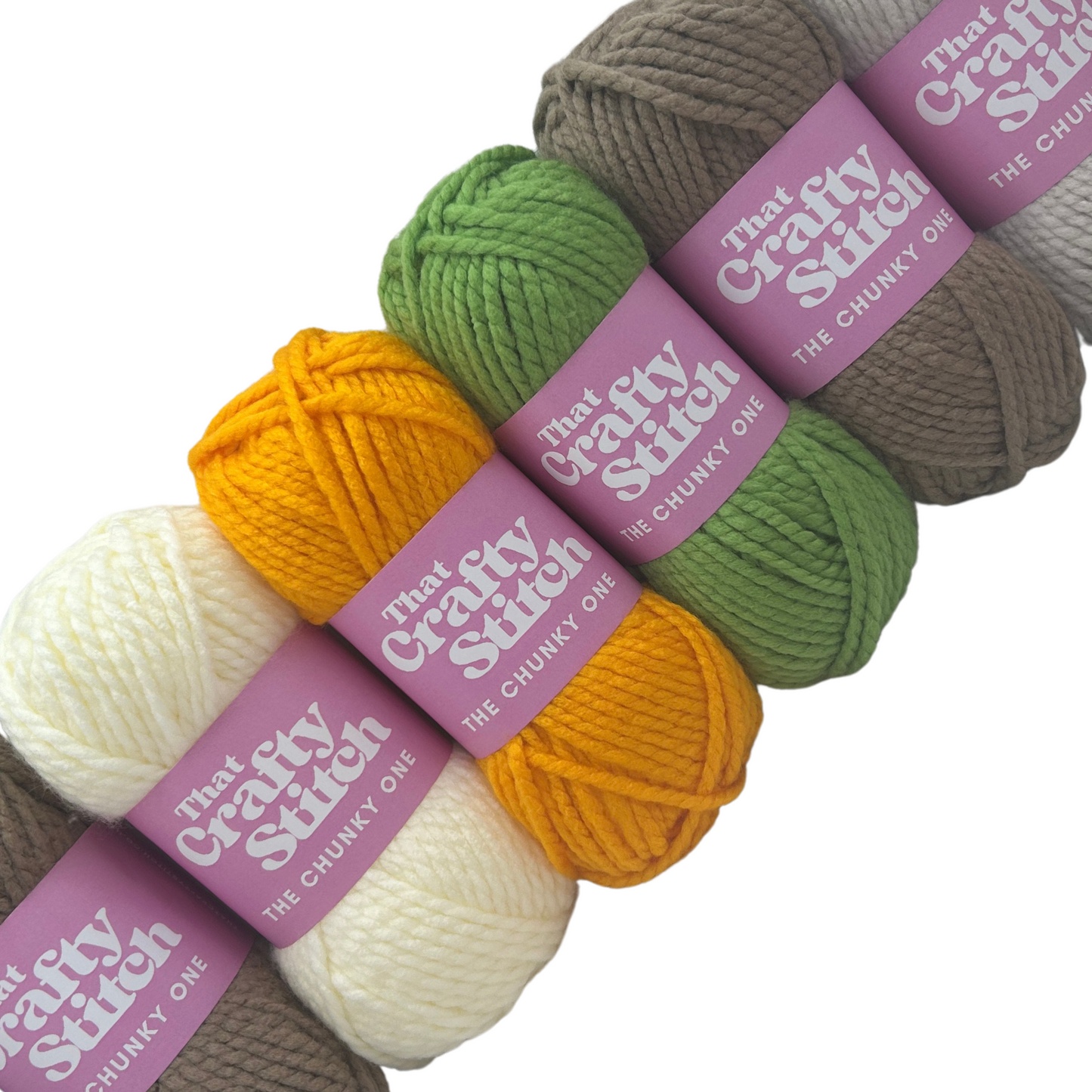 Autumn super chunky yarn bundle