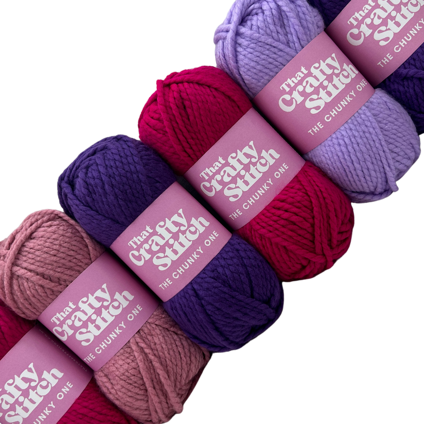 Unicorn super chunky yarn bundle