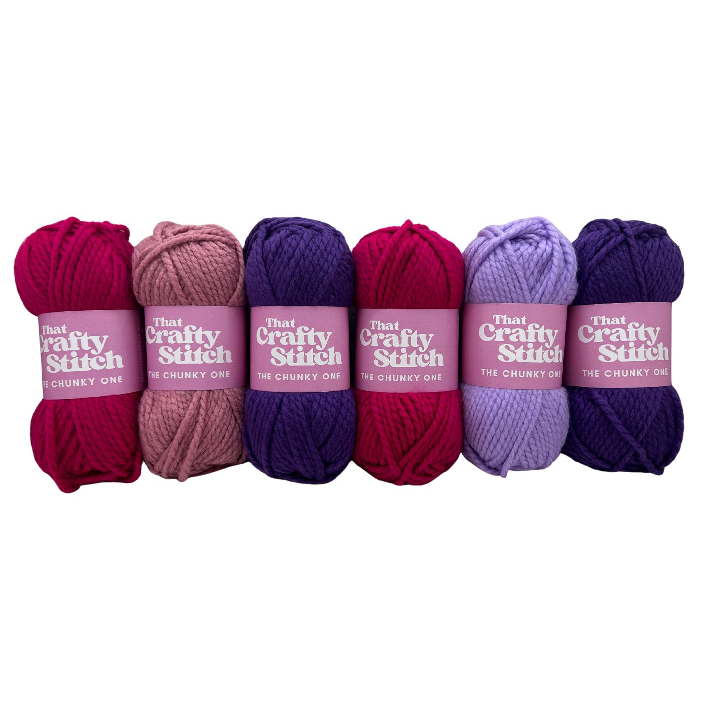 Unicorn super chunky yarn bundle