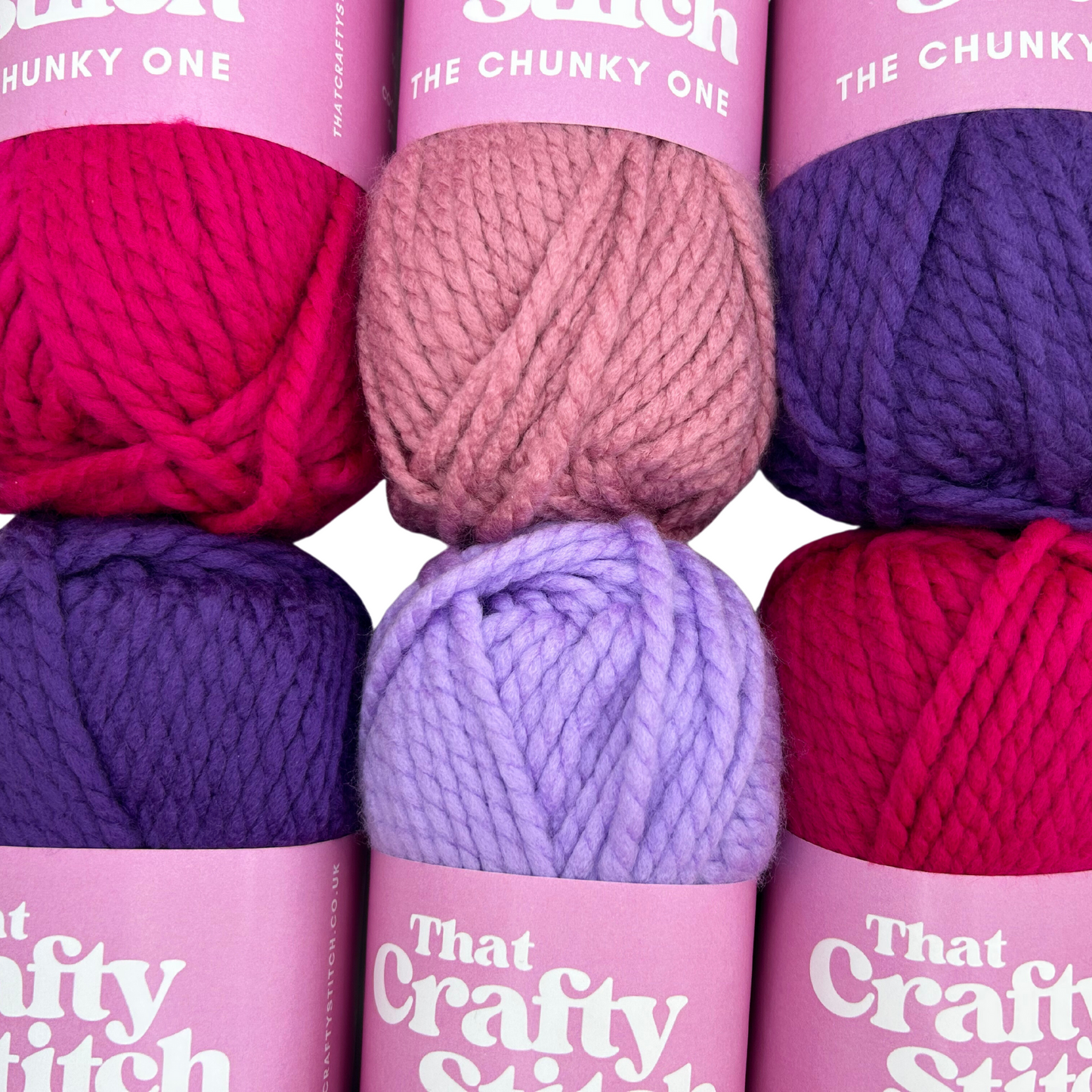 Unicorn super chunky yarn bundle