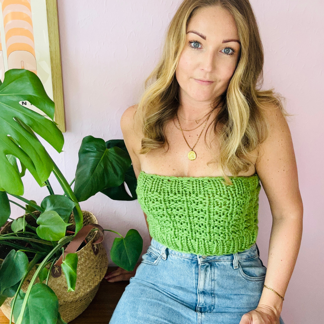 Bandeaux Top Knitting Pattern