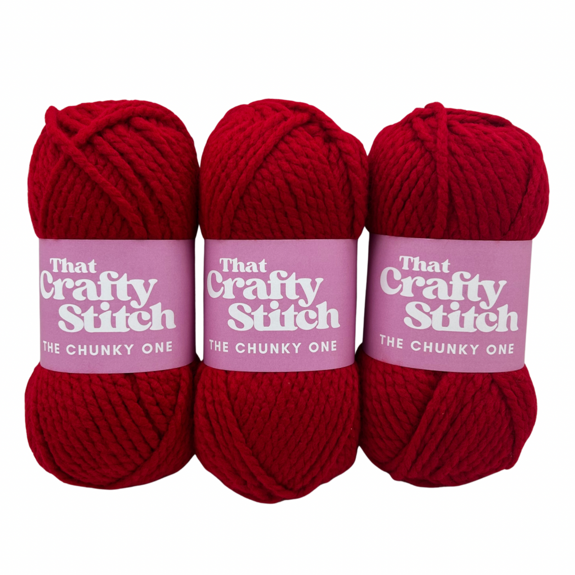 Merlot super chunky acrylic yarn
