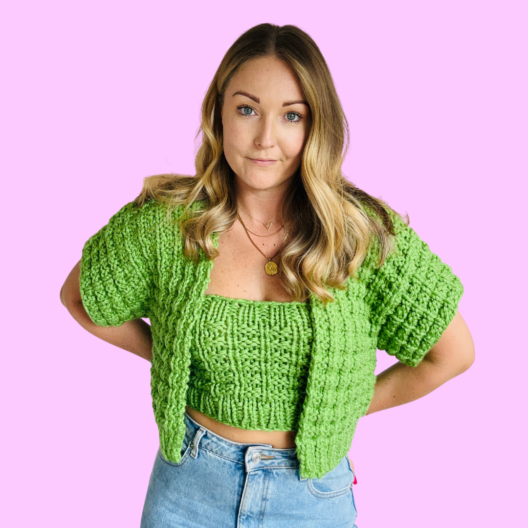 KNITTING KIT - The Roper Twinset