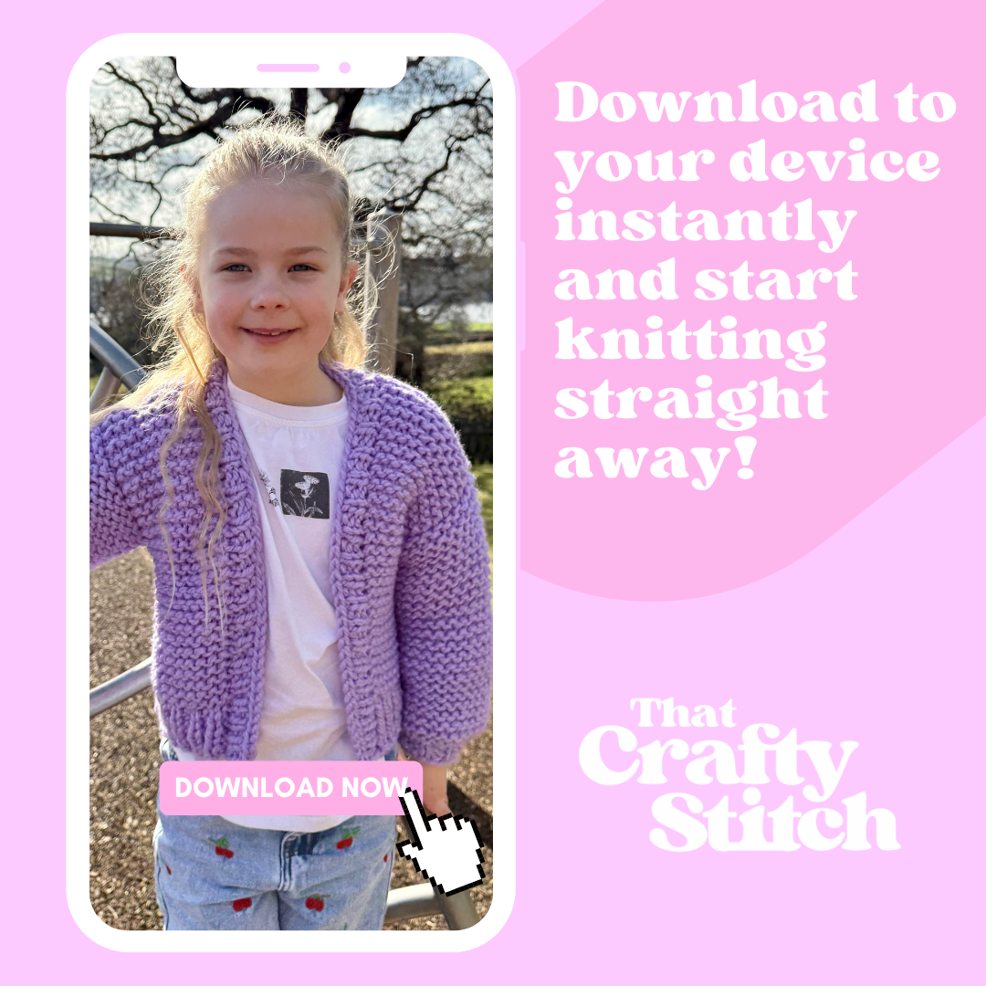 Mini chunky cardigan knitting pattern | Childs cardi knit pattern | easy cardigan pattern | kids cardigan knitting pattern
