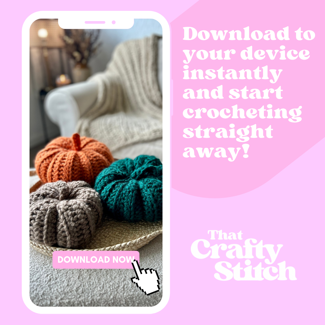 crochet pumpkin pattern | beginner friendly crochet pattern | autumn | fall pumpkins