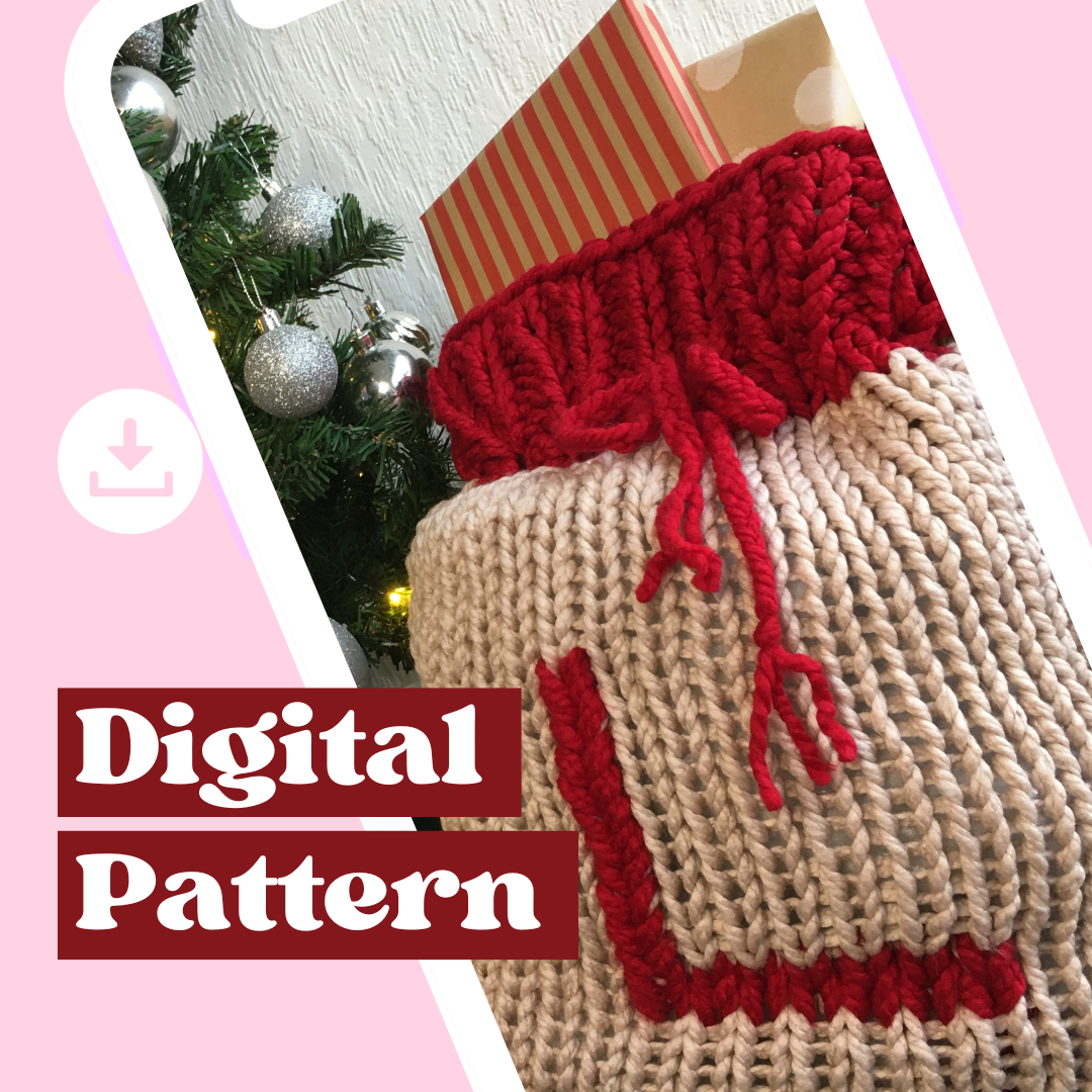 santa sack knitting pattern
