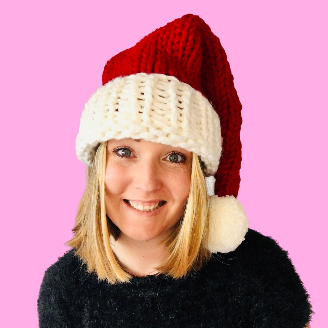 chunky santa hat