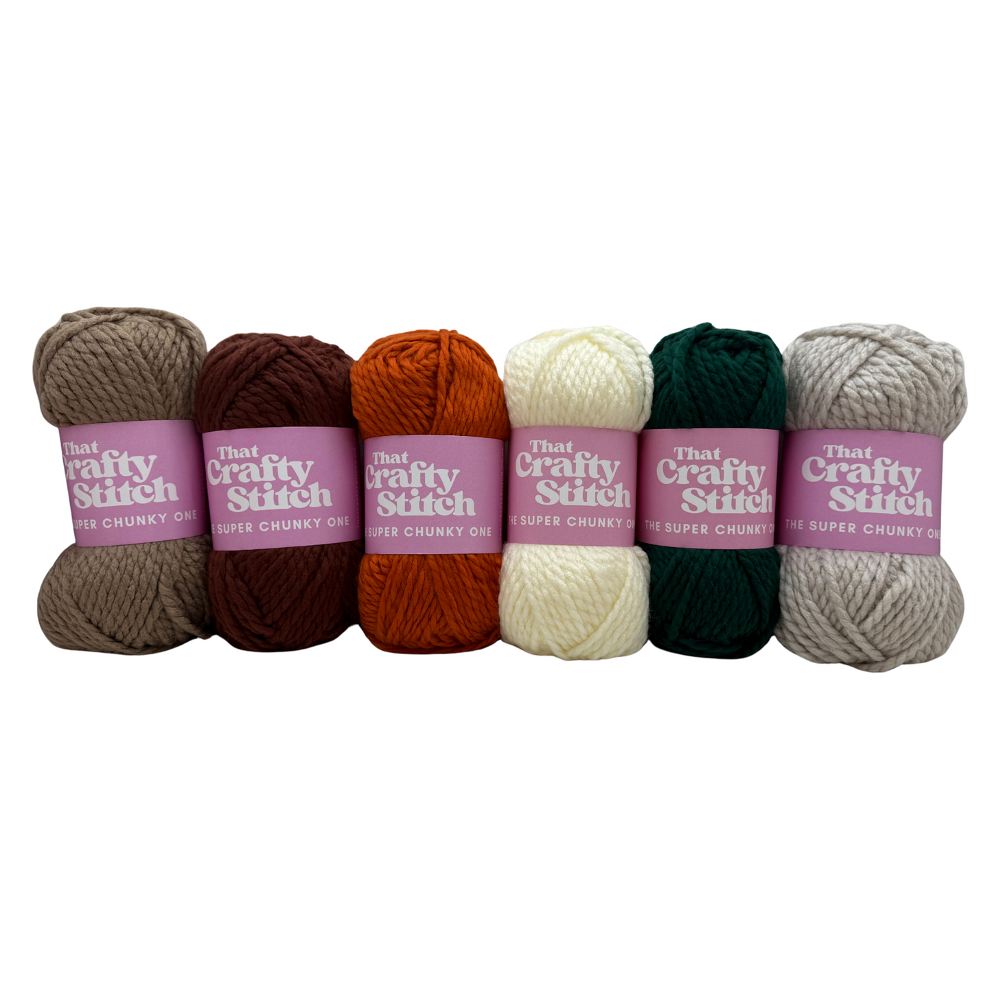 SUPER CHUNKY YARN BUNDLE - Woodland