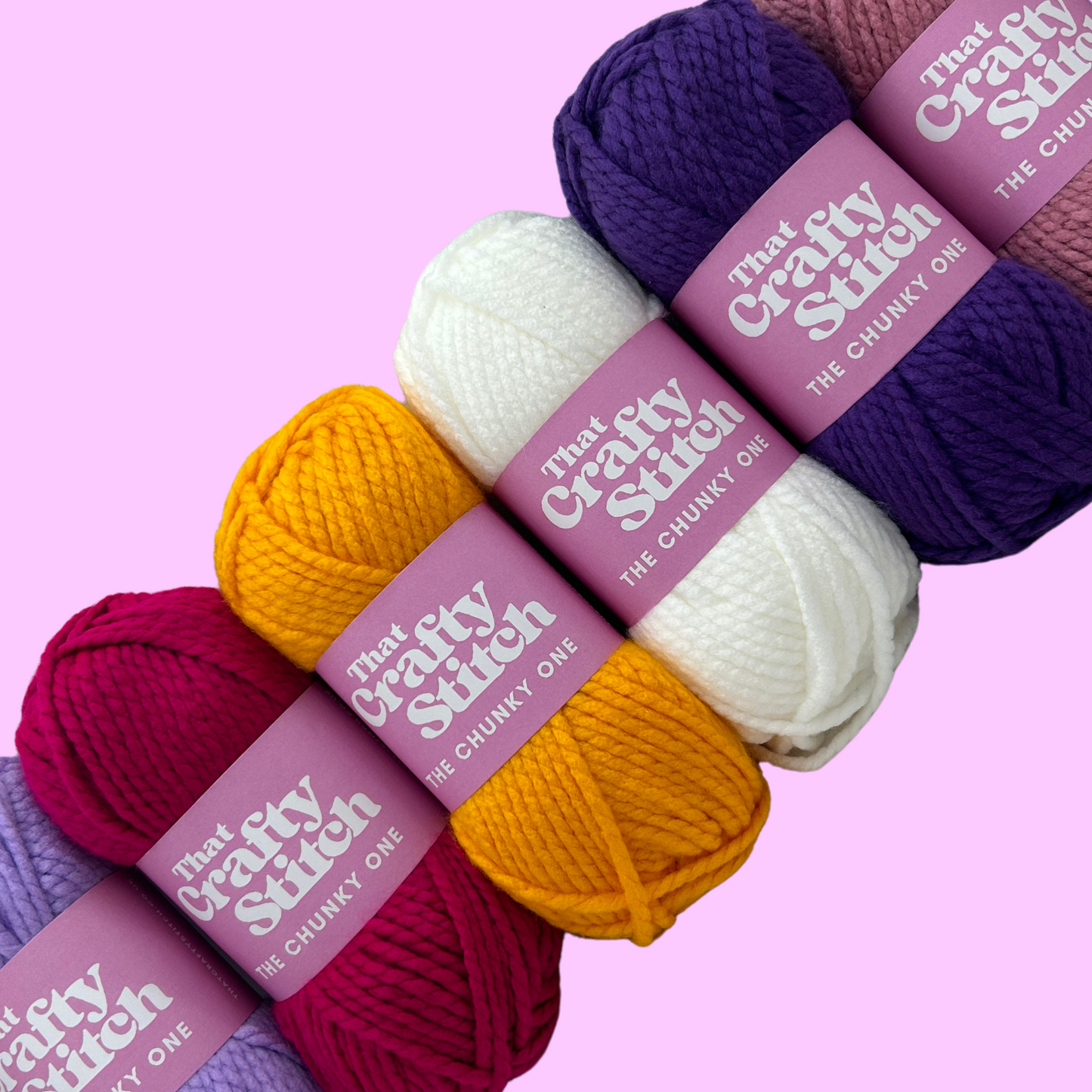 Super chunky yarn bundle